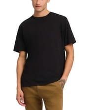 Image of Replay R T Shirt Tonal Logo Black