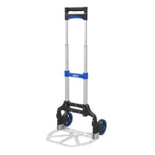 Image of BiGDUG Folding Sack Truck - Aluminium Foldable Hand Trolley - 60/125 kg Capacity