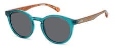 Image of POLAROID KIDS PLD 8061/S TCF TURQUOISE 46/18/130 JUNIOR Sunglasses