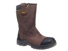 Image of DeWalt Millington S3 Waterproof Brown Rigger Boots