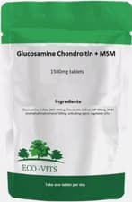 Image of Glucosamine Chondroitin + MSM 1500mg Tablets – Joint Support & Flexibility