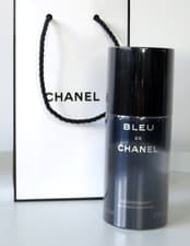 Image of CHANEL MEN'S BLEU DE CHANEL DEODORANT FRAGRANCE SPRAY 100ML 3.4 FL FULL SIZE NEW