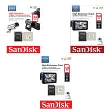 Image of SanDisk High Endurance Card For Mio MiVue 733 Dash Cam Digital Camera