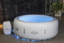 Image of Lay-Z-Spa Paris Hot Tub with Built In LED Light System 140 AirJets