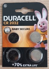 Image of DURACELL CR2032 3V Lithium Coin Cell Battery Batteries Longest Expiry