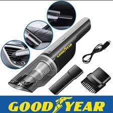 Image of Goodyear Cordless Handheld Car Vacuum Cleaner Wet & Dry Rechargeable Portable