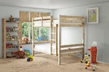 Image of STRICTLY BEDS&BUNKS Everest Heavy Duty Pine Bunk Bed , 4ft Small Double (EV40)