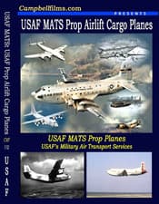 Image of USAF MATS Prop Cargo Plane old Films C-69 C-97 C-119 C-123 C-124 C-130 DVD