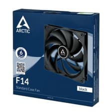 Image of ARCTIC F14 P14 TC Silent PWM PST CO Value Slim 140mm 14cm PC Black White PC Fans
