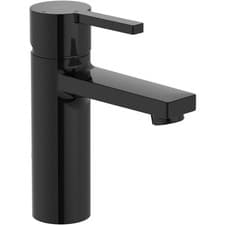 Image of Roca Naia - Titanium Black Single lever basin mixer with Cold Start