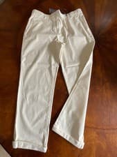 Image of JOULES ECRU Chino's - 16 - CREAM - Brand New with tags - GORGEOUS QUALITY