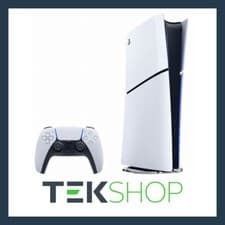 Image of SONY PlayStation 5 PS5 Slim 1TB Storage Games Console Digital Edition White #A