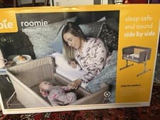Image of Joie Roomie Bedside Crib - Brand New Boxed