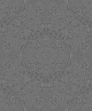 Image of Arthouse Kiss Foil Ogee Metallic Geo Damask Wallpaper