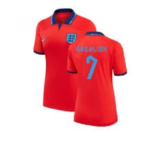 Image of 2022-2023 England Away Shirt (Ladies) (Grealish 7)