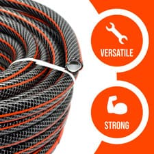 Image of 1/2" Reinforced Garden Hose 15m 20m 25m 30m 50m 6 4 Layers Outdoor Watering Pipe