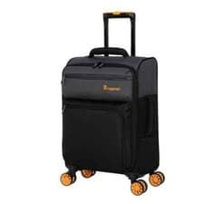 Image of it Luggage Megalite Duo-Tone 8 Wheel Small 56cm Suitcase Pewter/Black
