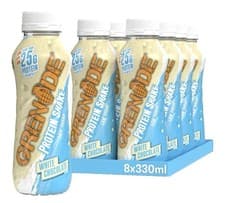 Image of Grenade White Chocolate Protein Shake 8x330ml High Protein UK Fast Post