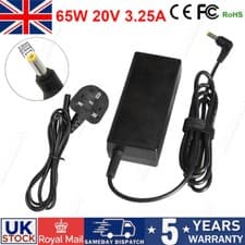 Image of 65W 20V 3.25A Power Supply AC Adapter for Zebra Printer LP2844 TLP2844 Charger