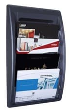 Image of Fast Paper Oversized A4 Quick Fit Wall Display Black F406001 - incl VAT