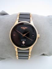 Image of ROAMER WATCH WOMENS CERALINE SAPHIRA 677981 STAINLESS STEEL SWISS GENUINE