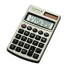 Image of OLYMPIA LCD-1110E Calculator White