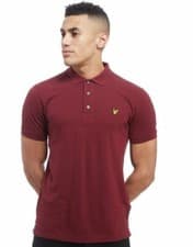 Image of MEN`S LYLE AND SCOTT SHORT SLEEVE REGULAR FIT POLO SHIRT Final Reduction