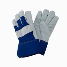 Image of Kent and Stowe Fleece Lined Rigger Gardening Gloves - Navy - Medium #8D25