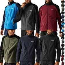 Image of Regatta Mens Hedman Heavyweight Fleece Anti Pill Jacket Outdoor Walking Hiking