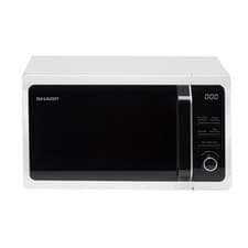 Image of Sharp R664WM Microwave with Grill 20L White 800W with 1000W Grill 5 Power Levels