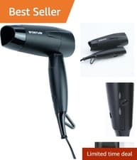 Image of Compact Toulouse Travel Hair Dryer, 1200W - Dual Voltage & Overheat Protection