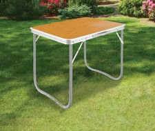 Image of 2.3FT Portable Folding Outdoor Camping Kitchen Work Top Table Orange