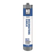 Image of 2 X NO NONSENSE DECORATORS' CAULK WHITE 380ML