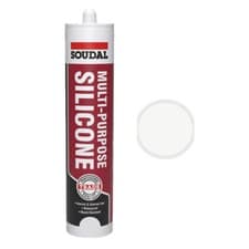 Image of Soudal Construction Silicone Sealant Trade Construction 290ml *MULTI LISTING*