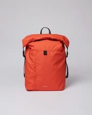Image of Sandqvist Konrad Orange Water resistant Rucksack RRP £149