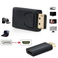 Image of DP To HDMI Converter Adapter For PC Laptop To Connect TV Monitor