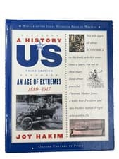 Image of History of US Book 8~An Age of Extremes~Third 3rd Ed Revised HC~Joy Hakim C1 03