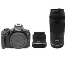 Image of Canon R50 Camera + RF-S 18-45mm + RF 75-300mm Lenses