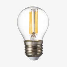 Image of 5 x Calex 470 Lumen Clear Filament LED Bulb - E27 - Dimmable 2700K - Warm White