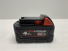 Image of Milwaukee M18B4 18V 4.0Ah Lithium-Ion Battery with Charge Indicator Genuine New