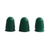 Image of Q-Connect Thimblettes Size 0 Green (Pack of 12) KF21508