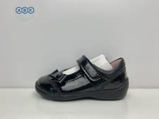 Image of Start Rite Twizzle Black Patent Leather Little Girls School Shoes UK Size 3.5 G