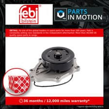 Image of Water Pump 32683 Febi Coolant 1610009340 1610009341 1610029495 Quality New