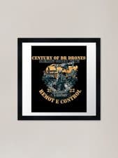 Image of Century Of Dr Drones Ultimate Comba Framed Wall Art Poster Canvas Print Picture