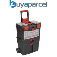 Image of Sealey AP850 Mobile Toolbox with Tote Tray & Removable Assortment Box