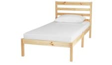 Image of Kaycie Single Bed Frame Pine Easy Assembly Home Furniture