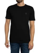 Image of BOSS Men's Tales Logo T-Shirt, Black