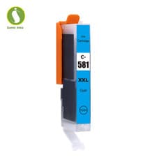 Image of Cyan Ink Cartridge for Canon Pixma TR7500 TR7520 TR7550 TR8500 CLI-581 XXL