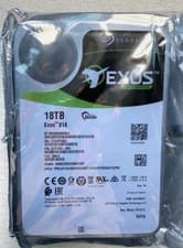 Image of NEW Seagate Exos X18 ST18000NM000J 18TB SATA 3.5" Enterprise HDD Hard Drives