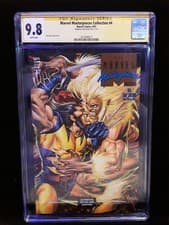 Image of Marvel Masterpieces Collection # 4 (1993) CGC 9.8 SS Signed by Jusko Wolverine
